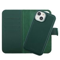 Selencia Olyn Detachable Bookcase with MagSafe Apple iPhone 15 - Green