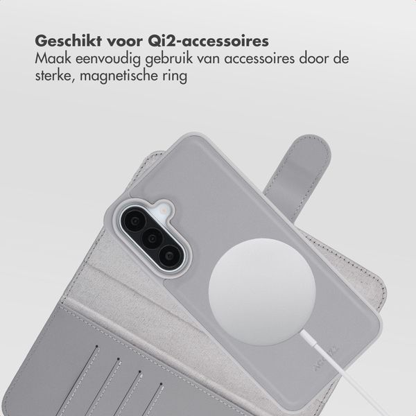 Accezz Edge Uitneembare Bookcase met MagSafe Samsung Galaxy A27 (5G) - Grijs