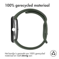 imoshion Siliconen⁺ bandje Google Pixel Watch / Watch 2 / Watch 3 / Watch 4 (41 mm) - Maat S - Donkergroen