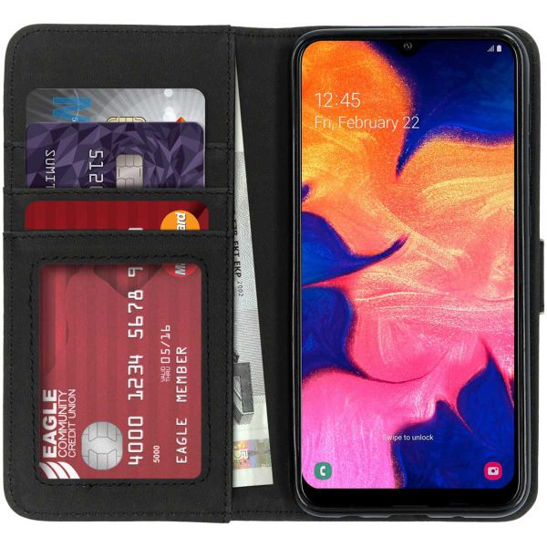 imoshion Luxe Bookcase Samsung Galaxy A10 - Zwart