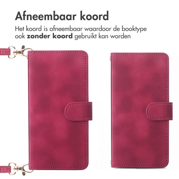 imoshion Bookcase met koord Apple iPhone 16 - Rood