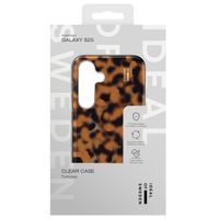 iDeal of Sweden Clear Case Samsung Galaxy S25 - Tortoise