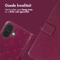 imoshion Design Bookcase Apple iPhone 17 - Crush Check Coral Dust