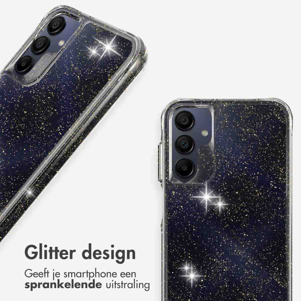 imoshion Glitter Backcover Samsung Galaxy A15 (5G/4G) - Goud