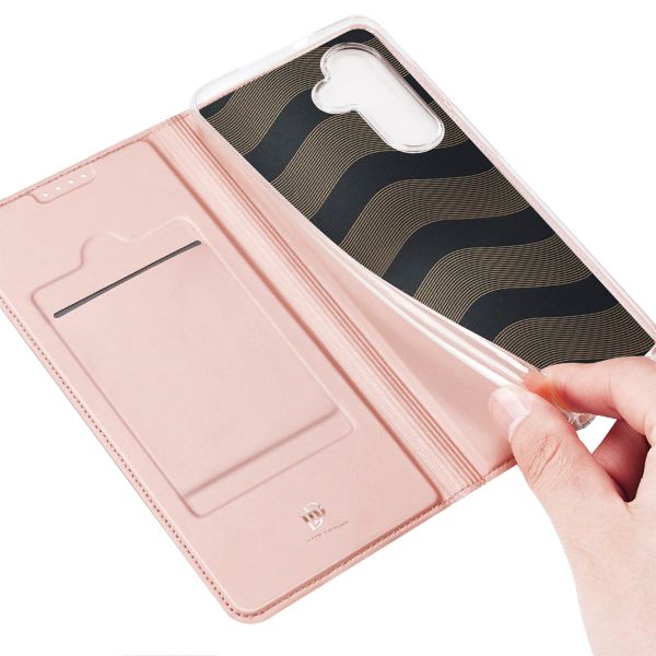 Dux Ducis Slim Softcase Bookcase Samsung Galaxy S24 Plus - Rosé Goud