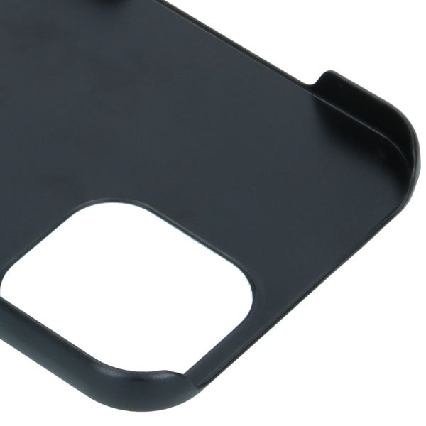 Ontwerp je eigen Apple iPhone 12 Pro Max hardcase hoesje - Zwart
