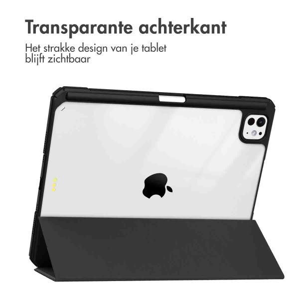 imoshion Trifold Hardcase Bookcase Apple iPad Pro 11 (2024) M4 - Zwart