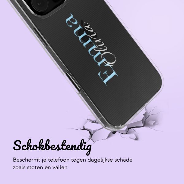 Hoesje met eigen foto en/of tekst Apple iPhone 16 Pro - Naam