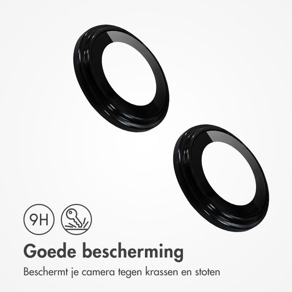 imoshion 2 Pack Camera lens protector Apple iPhone 14 / 14 Plus - Zwart