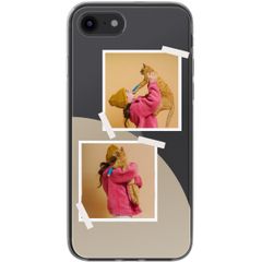 Gepersonaliseerd hoesje met filmrol N°2 Apple iPhone SE (2022 / 2020) / 8 / 7 - Transparant