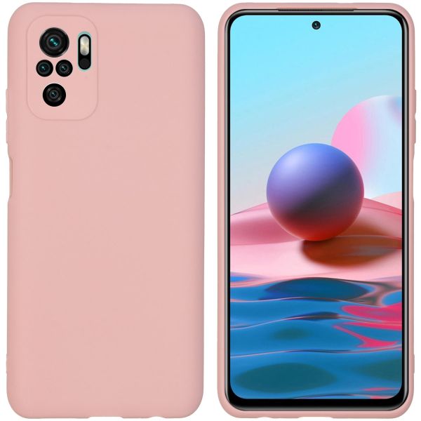 imoshion Color Backcover Xiaomi Redmi Note 10 (4G) - Dusty Pink