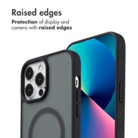 imoshion Colour Guard Back Cover with MagSafe Apple iPhone 13 Pro Max - Black