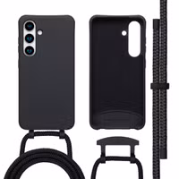 imoshion Color Backcover met afneembaar koord MagSafe Samsung Galaxy S24 / S25 - Zwart