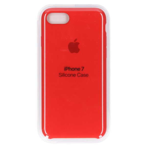 Apple Silicone Backcover Apple iPhone SE (2022 / 2020) / 8 / 7 - Red