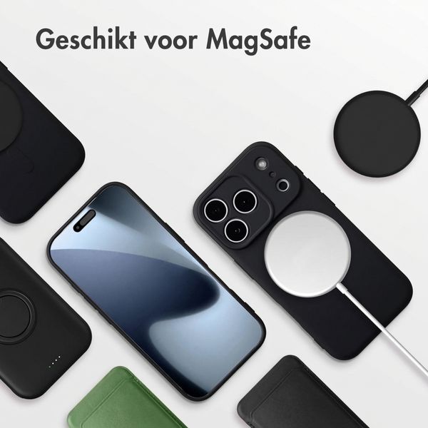 imoshion Color Backcover met MagSafe Apple iPhone 17 Pro - Zwart