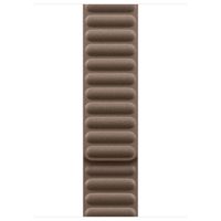 Apple Magnetic Link-bandje FineWoven Apple Watch Series 1 t/m 11 / SE / Ultra (44/45/46/49 mm) - Maat S/M - Taupe