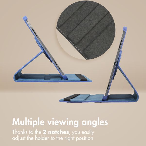 imoshion 360° Rotating Case Samsung Galaxy Tab S11 / S12 Ultra - Dark Blue