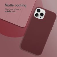 imoshion Color Backcover Apple iPhone 12 (Pro) - Wine Red