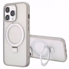 Accezz Ring Stand Backcover met MagSafe Apple iPhone 13 Pro Max - Grijs