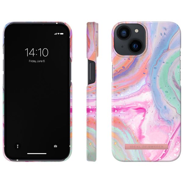 iDeal of Sweden Fashion Backcover Apple iPhone 14 / 13 - Pastel Marble