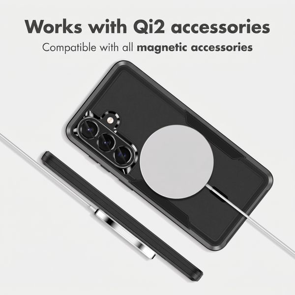 imoshion Backcover with MagSafe Samsung Galaxy S25 / S24 - Black