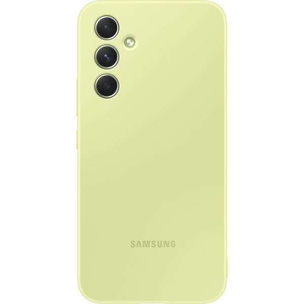 Samsung Originele Silicone Backcover Samsung Galaxy A54 (5G) - Lime