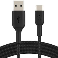 Belkin Boost↑Charge™ Braided USB-C naar USB kabel - 2 meter - Zwart