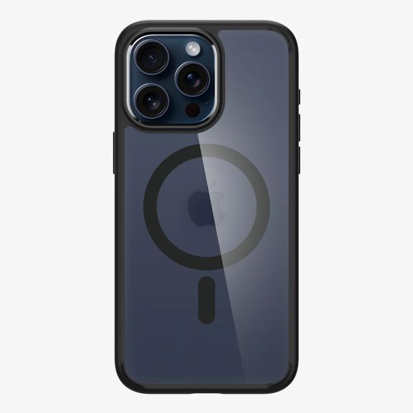 Spigen Ultra Hybrid Backcover MagSafe Apple iPhone 15 Pro Max - Frost Black