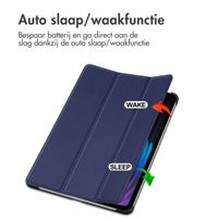 imoshion Trifold Bookcase Xiaomi Pad 7 / 7 Pro - Donkerblauw