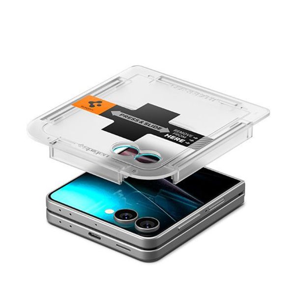 Spigen EZ Fit Glas.tR met Applicator - 1 pack Samsung Galaxy Z Flip 7