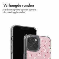 imoshion Design hoesje Apple iPhone 15 - Berries Blush