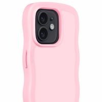 Holdit Wavy Case Apple iPhone 12 (Pro) - Roze