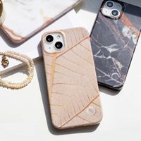 Selencia Aurora Fashion Backcover Samsung Galaxy A33 - Earth Leaf Beige