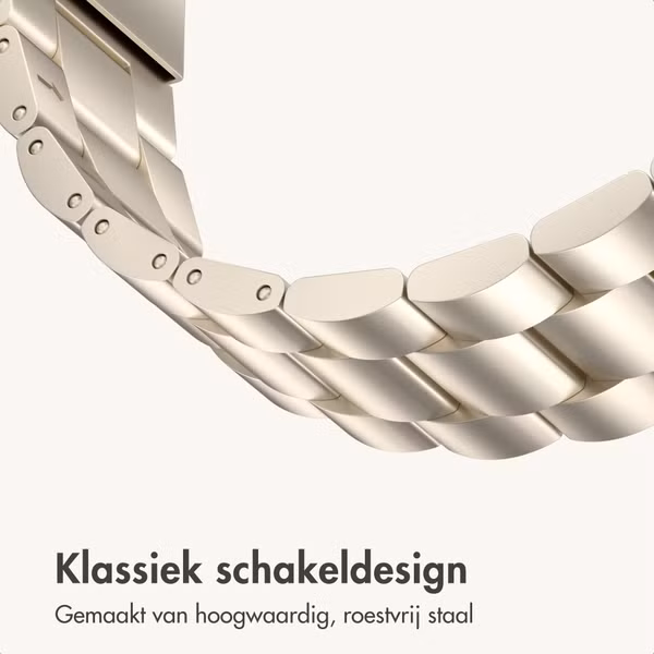 imoshion Stalen bandje  - Universeel 20 mm aansluiting - Starlight