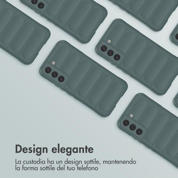 imoshion EasyGrip Backcover Samsung Galaxy S22 - Donkergroen