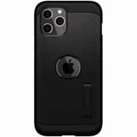 Spigen Tough Armor Backcover Apple iPhone 12 (Pro) - Zwart
