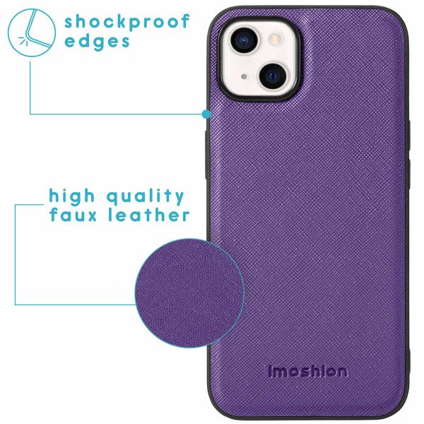 imoshion Luxe Portemonnee iPhone 13 - Paars