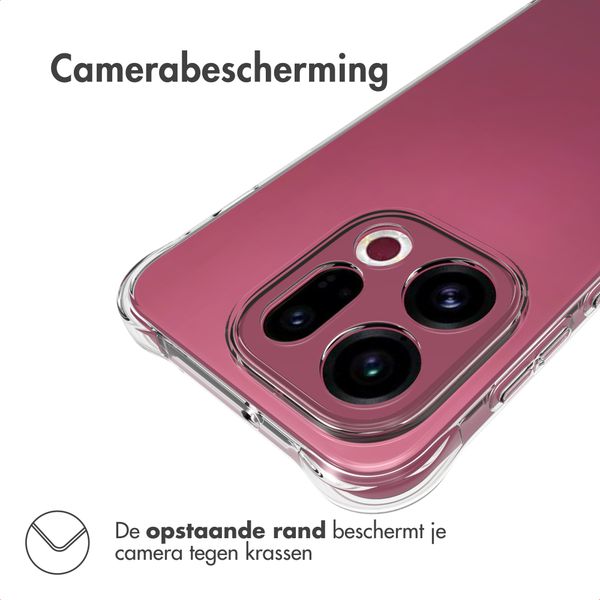 imoshion Shockproof Case Oppo Find X9 - Transparant