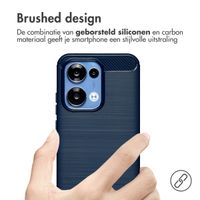 imoshion Brushed Backcover Oppo Reno 13 - Donkerblauw