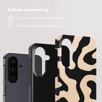 Selencia Vivid Backcover Samsung Galaxy A57 (5G) - Art Wave Black