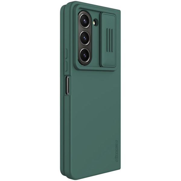 Nillkin CamShield Silky Silicone Case Samsung Galaxy Z Fold 5 - Groen