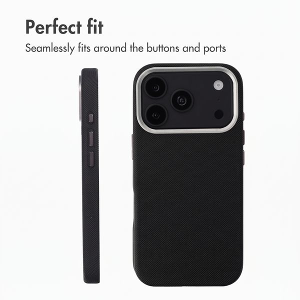 Accezz Mesh Back Cover with MagSafe Apple iPhone 17 Pro Max - Black