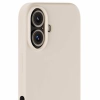 Holdit Silicone Case Apple iPhone 16 - Light Beige