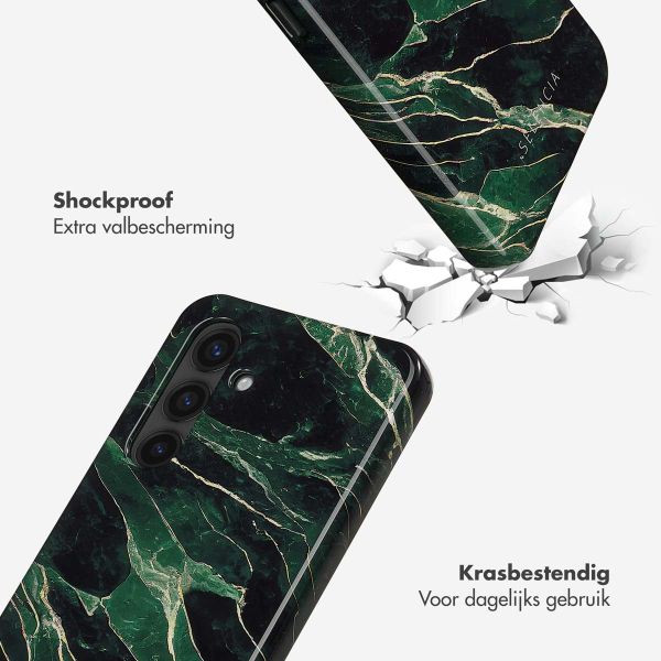 Selencia Vivid Tough Backcover Samsung Galaxy S24 - Chic Marble Quartz