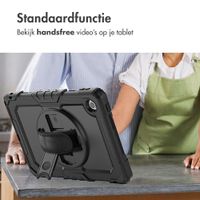 Accezz Rugged Backcover met schouderstrap Lenovo Tab (2025) - Zwart