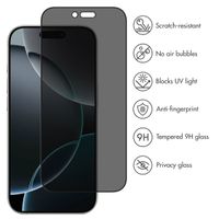 Accezz Tempered Glass Privacy Screen protector Apple iPhone Air