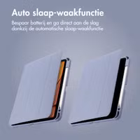 imoshion Origami Bookcase Apple iPad 11 (2025) 11 inch A16 / iPad 10 (2022) 10.9 inch - Lavender