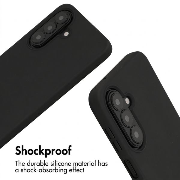imoshion Silicone Case with Strap Samsung Galaxy A27 (5G) - Black