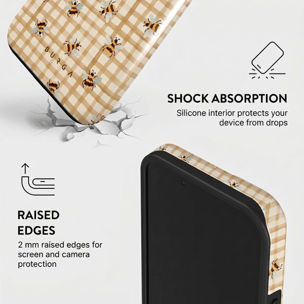 Burga Tough Back Cover with MagSafe Apple iPhone 14 - Honeycomb