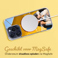 Ontwerp je eigen MagSafe Clear Case Apple iPhone 16 Pro Max - Transparant